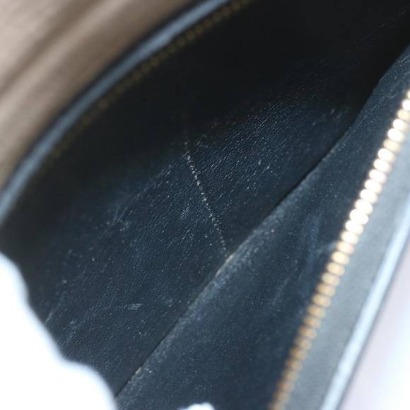 CELINE Trapeze Hand Bag Leather 2way Beige Pink Auth 69339 - Picture 12 of 16